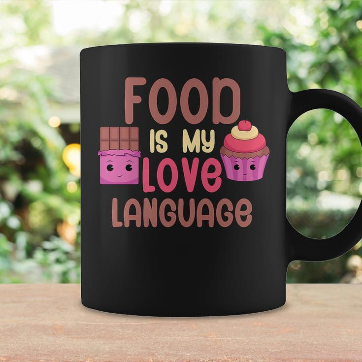 Food Is My Love Language Sweets Coffee Mug Gifts ideas