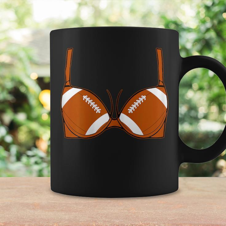 Football Ball Bra Joke Sport Player Athlete Girl Women Coffee Mug Gifts ideas