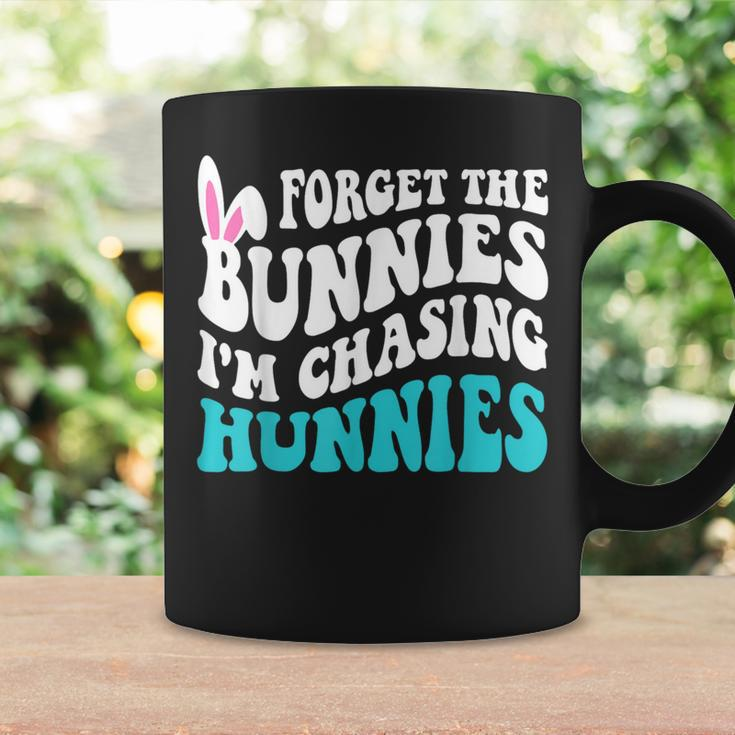 Forget The Bunnies I'm Chasing Hunnies Toddler Easter Coffee Mug Gifts ideas