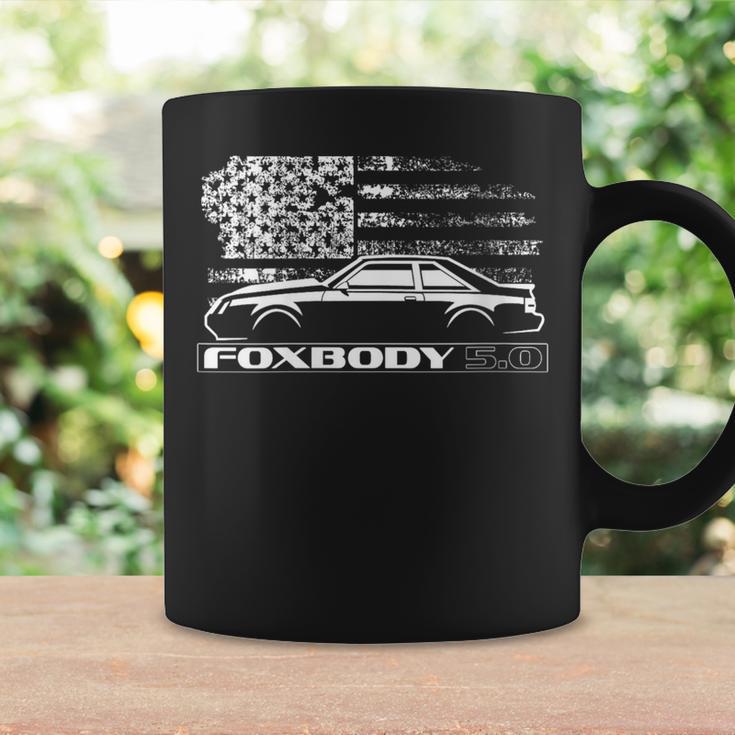 Foxbody Foxbody 50 American Flag Foxbody Stang Coffee Mug Gifts ideas