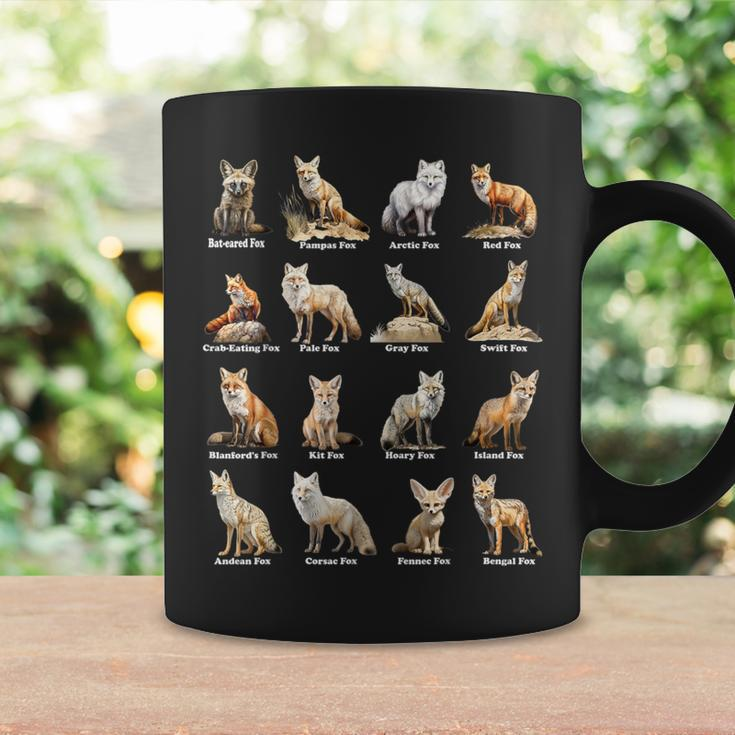 Foxes Of The World Fox Animals Educational Coffee Mug Gifts ideas