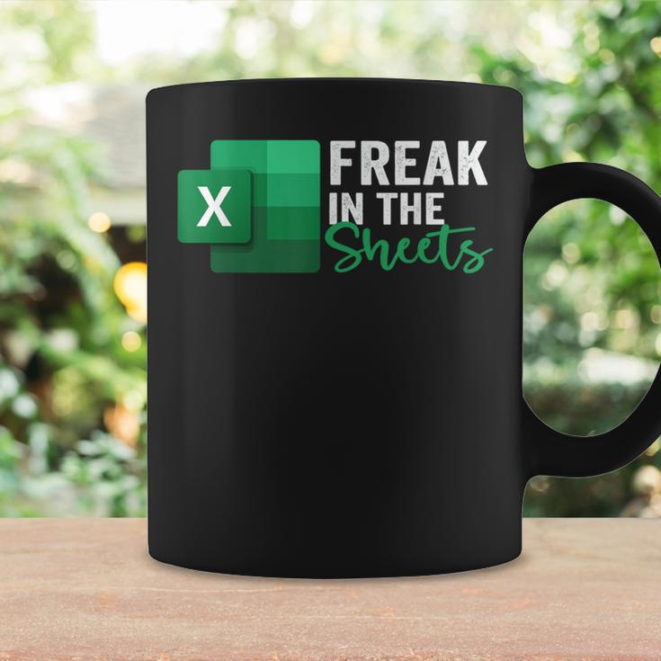 Freak In The Sheets Accountant Spreadsheet Excel Coffee Mug Gifts ideas