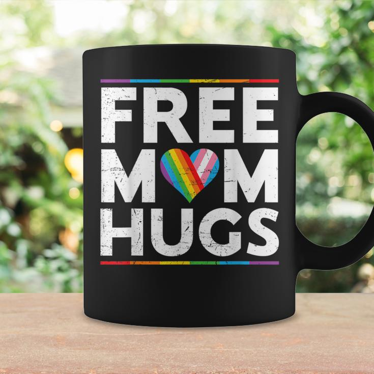 Free Mom Hugs Lgbt Pride Parades Rainbow Transgender Flag Coffee Mug Gifts ideas