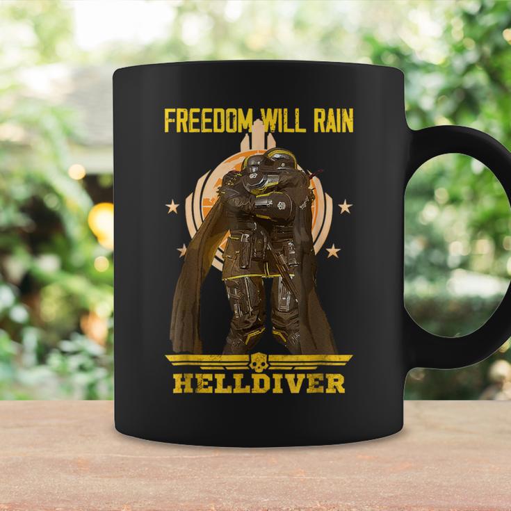 Freedom Will Rain Hell Of Diver Lovers Outfit Coffee Mug Gifts ideas