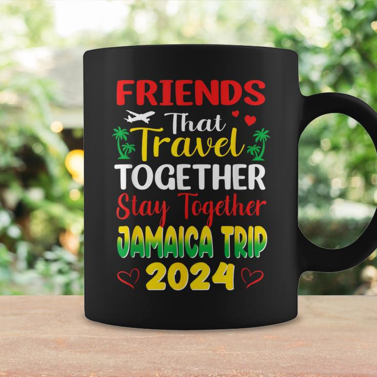 Friends That Travel Together Jamaica Trip Caribbean 2024 Coffee Mug Gifts ideas