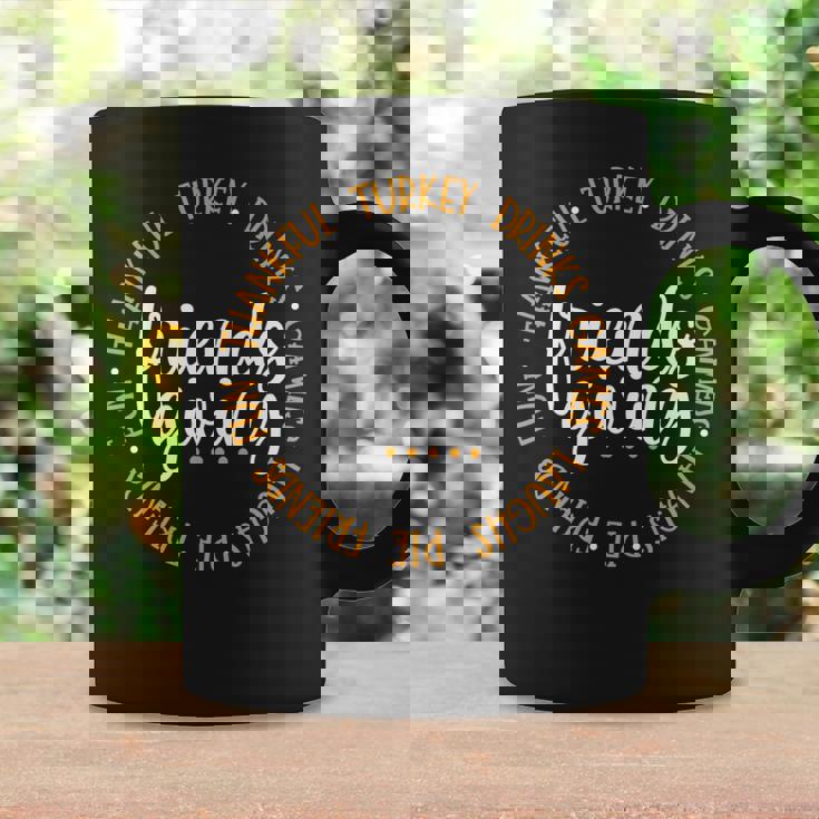 Friendsgiving Day Friends & Family Thankful Turkey Games Pie Coffee Mug Gifts ideas