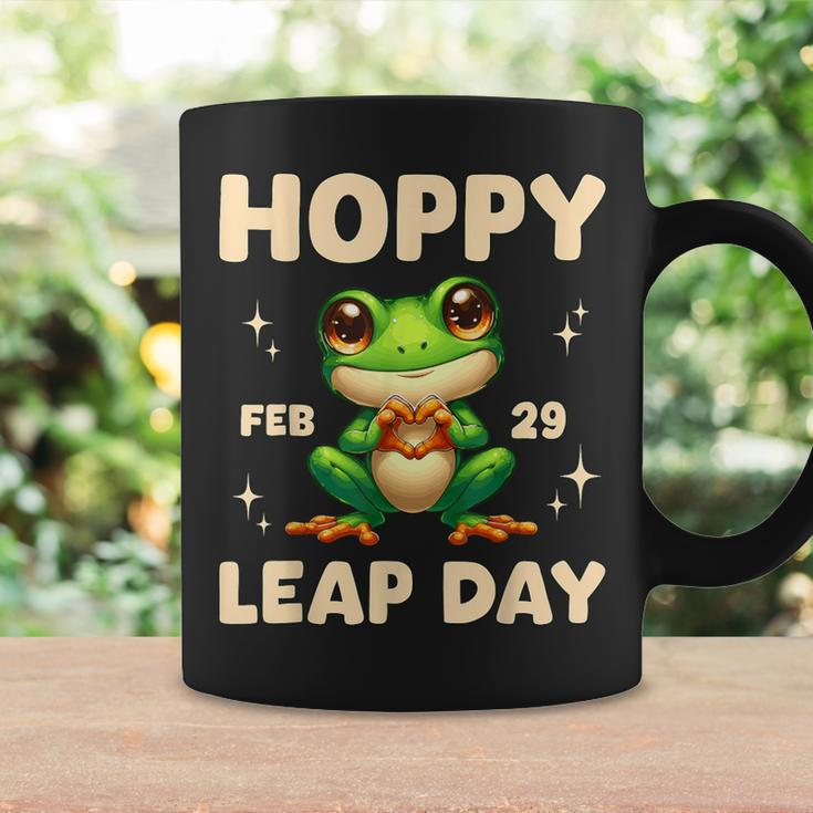 Frog Hoppy Leap Day February 29 Birthday Leap Year Leap Day Coffee Mug Gifts ideas