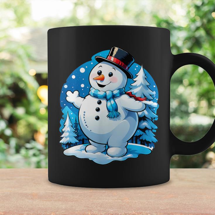 Frosty Friends Christmas Snowman In Winter Wonderland Coffee Mug Gifts ideas