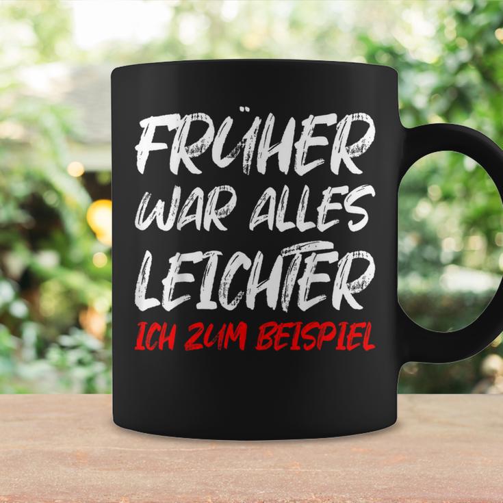 'Früher War Alles Leichte Ich Zum Ediät Fun Tassen Geschenkideen