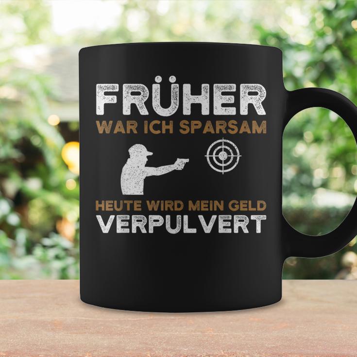 Früher War Ich Sparsam Schützenverein Sportschützenverein S Tassen Geschenkideen