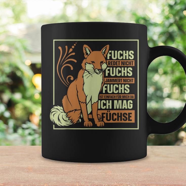 Fuchs Redet Nicht Fuchs Jammert Nicht Fox S Tassen Geschenkideen