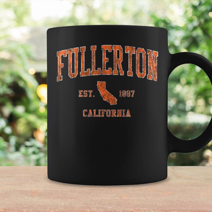 Fullerton California Ca Vintage Athletic Sports Coffee Mug Gifts ideas