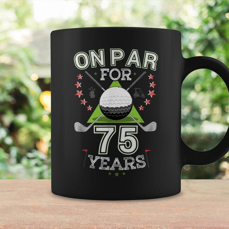 75Th Birthday Golfer On Par For 75 Years Golf Coffee Mug Gifts ideas
