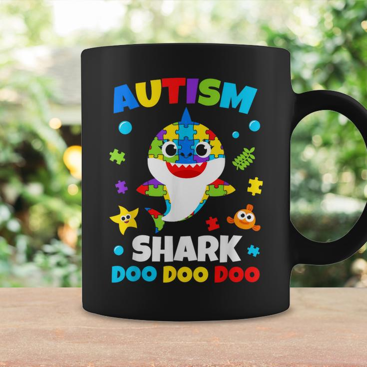 Autism Shark Puzzle Awareness Day Cute For Boys Girls Coffee Mug Gifts ideas