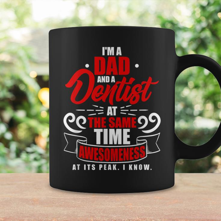 Awesome Dentist Dad Quote Dentistry Saying Coffee Mug Gifts ideas