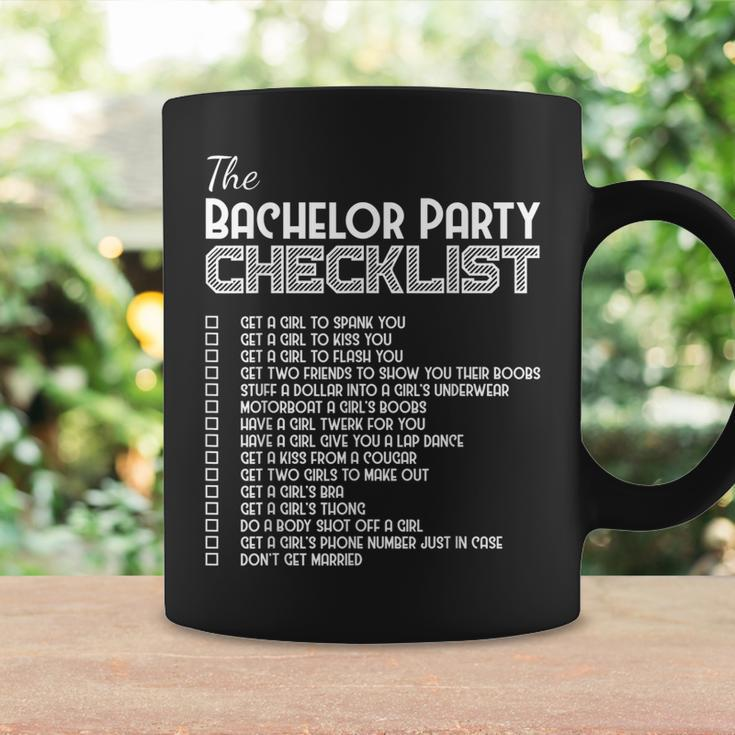 Bachelor Party Checklist Groomsmen Best Man Coffee Mug Gifts ideas