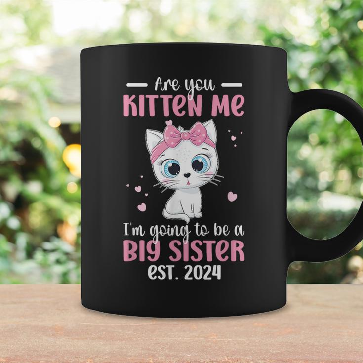 Big Sister To Be 2024 Promoted To Big Sister 2024 Coffee Mug Gifts ideas