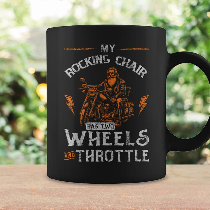 Biker Vintage Grandpa Motorcycle Grandad Father's Day Coffee Mug Gifts ideas