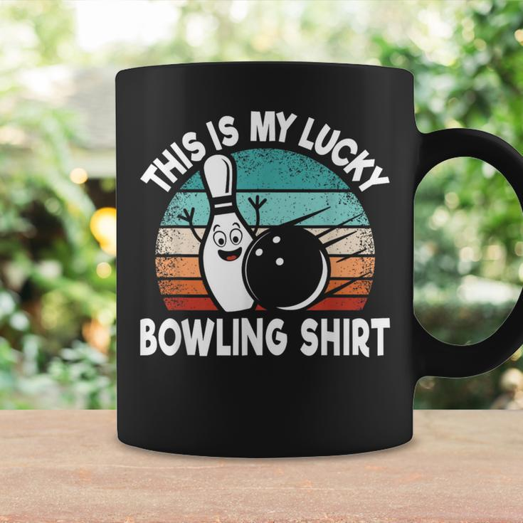 Bowling Lover Bowler This Is My Lucky Bowling Coffee Mug Gifts ideas