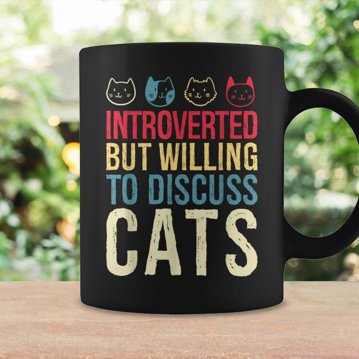 Cat Shy Person Cat Lover Introvert Cat Coffee Mug Gifts ideas
