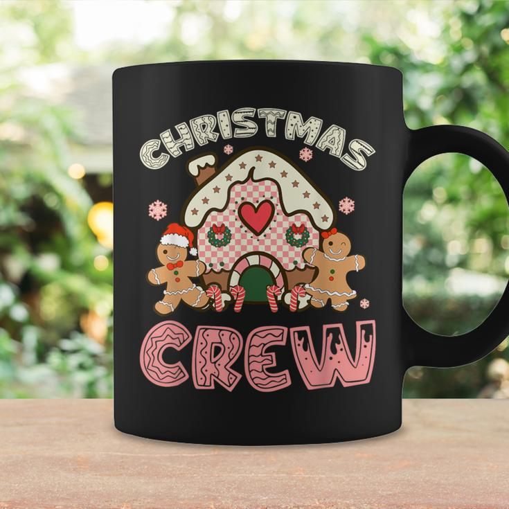 Christmas Crew Gingerbread In Candy House Cute Xmas Coffee Mug Gifts ideas