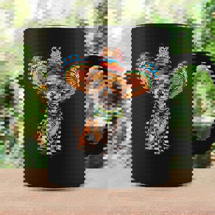 Cinco De Mayo Chihuahua Graphic Coffee Mug Gifts ideas
