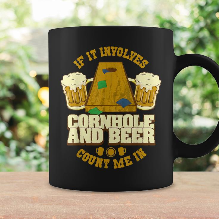 Cornhole Vintage Beer Corn Hole Game Player Cornholer Coffee Mug Gifts ideas