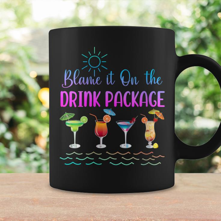 Cruise Blame It On The Drink Package Family Cruising Coffee Mug Gifts ideas