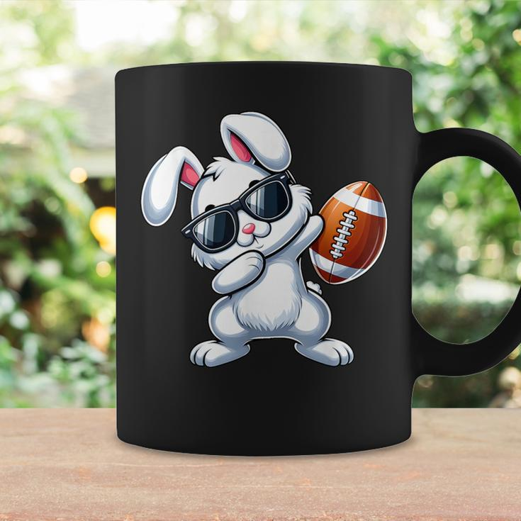 Dabbing Bunny Playing Football Easter Day Boys Girls Coffee Mug Gifts ideas