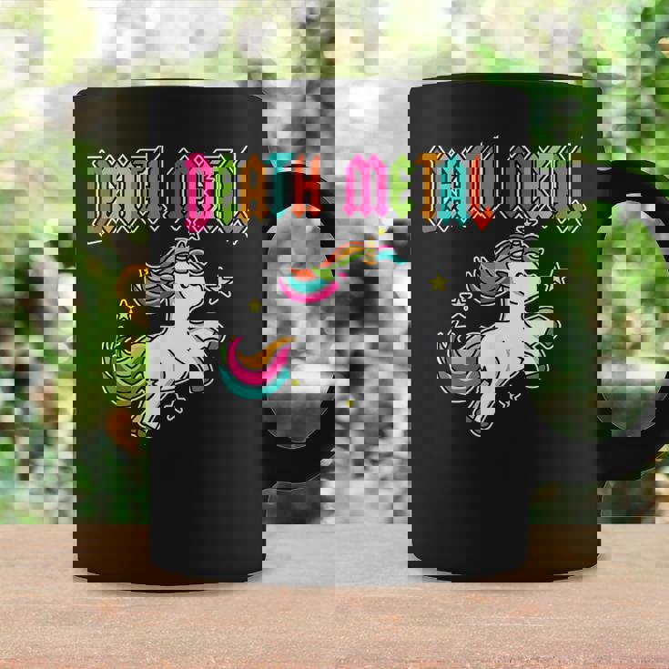Death Metal Unicorn Cute Rock Music Band Coffee Mug Gifts ideas
