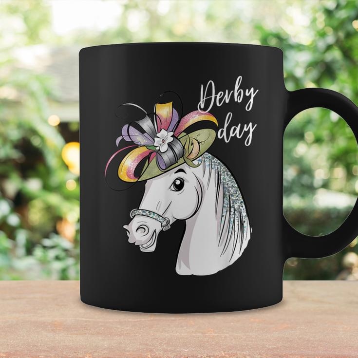 Derby Day 2024 Fascinator Hat Horse Racing Lover Coffee Mug Gifts ideas