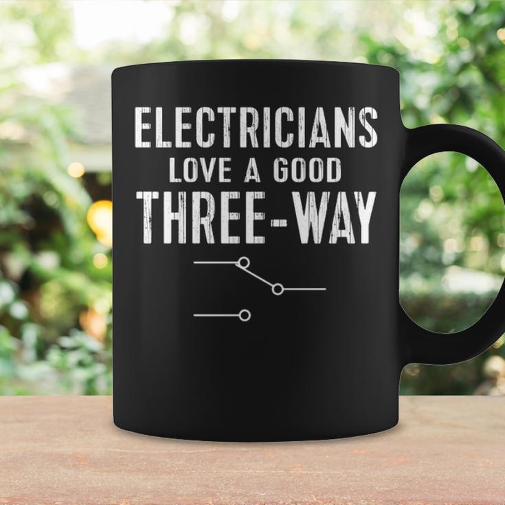 Electrician For Men Three Way Electrical Engineer Coffee Mug Gifts ideas