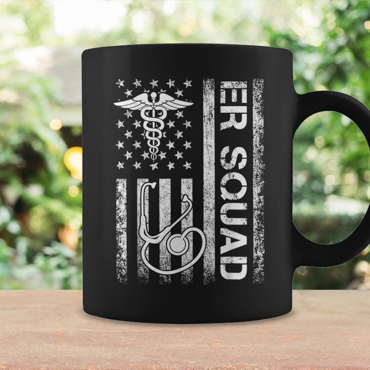 Er Nurse Doctor Emergency Room Hospital Squad Flag Us Coffee Mug Gifts ideas