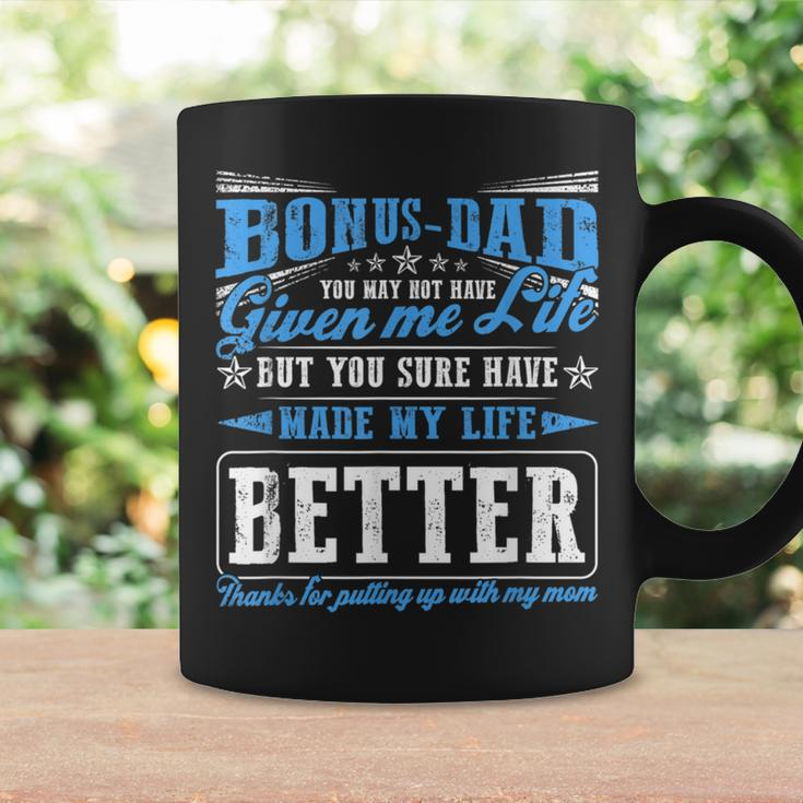 Father's Day Bonus Dad From Daughter Son Wife Coffee Mug Gifts ideas