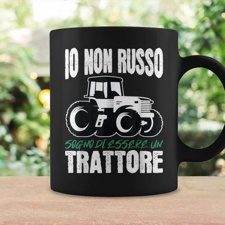 Italian Tractor Saying For Farmers Coffee Mug Gifts ideas