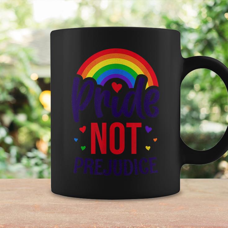 Lgbt Pride Pride Not Prejudice Lgbt Flag Coffee Mug Gifts ideas