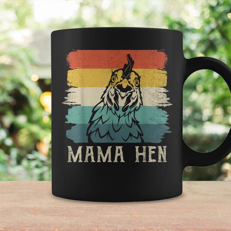 Mama Hen Apparel Vintage Retro Chicken Mom Mother Coffee Mug Gifts ideas