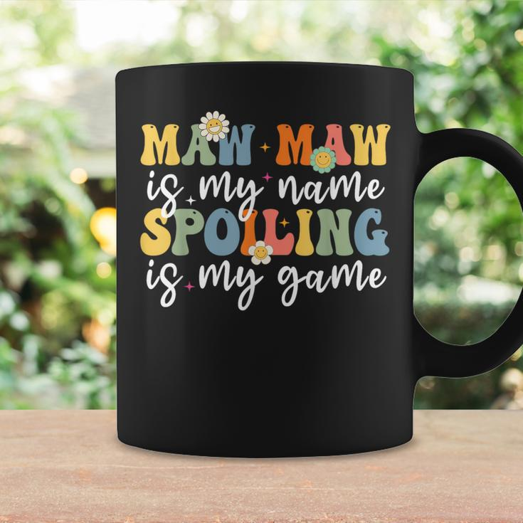 Maw Maw Is My Name Spoiling Is My Game Mother's Day Coffee Mug Gifts ideas