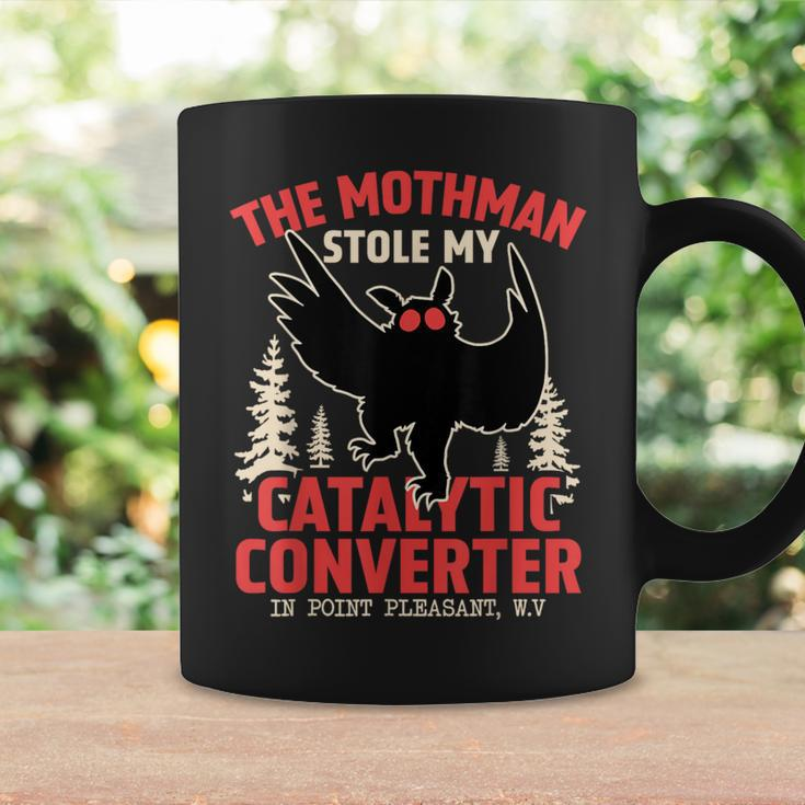 Mothman Stole My Catalytic Converter Mothman Cryptid Coffee Mug Gifts ideas
