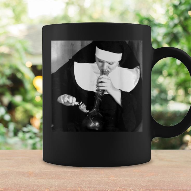 Nun Smoking A Bong Nuns Smoking Coffee Mug Gifts ideas