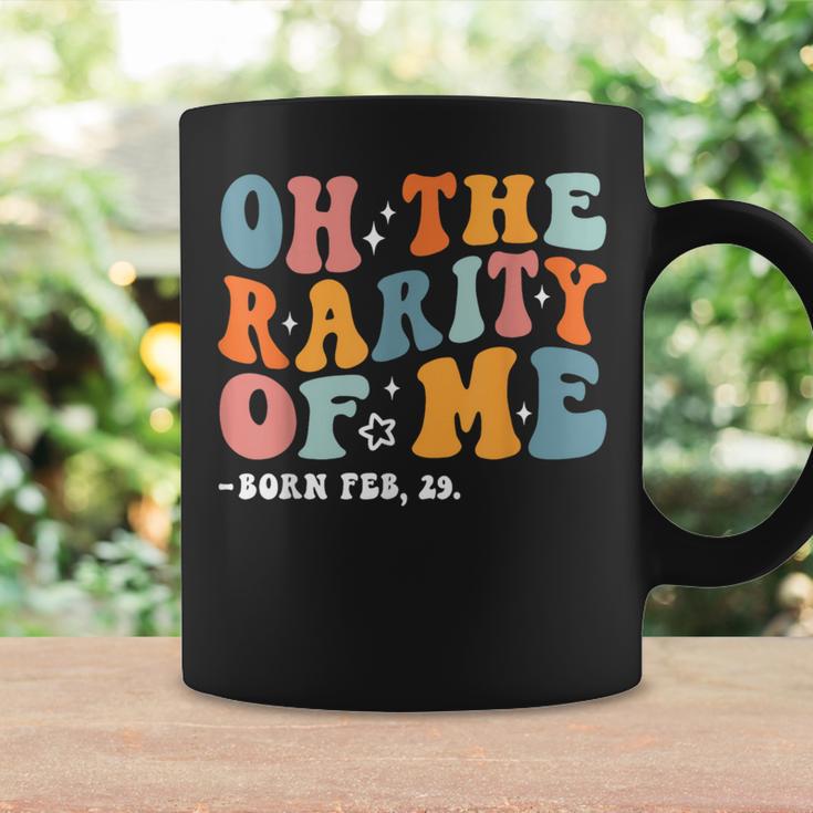 Oh The Rarity Of Me Born Feb 29 Birthday Leap Year Coffee Mug Gifts ideas