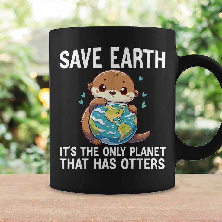 Otters Earth Day 2024 Environmentalist Women Men Coffee Mug Gifts ideas
