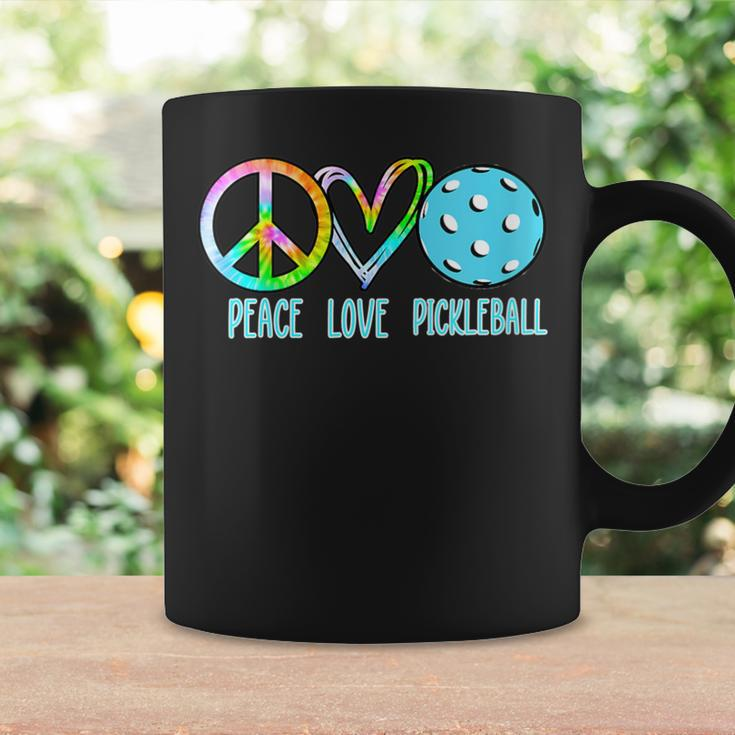 Pickleball Retired Ladies Peace Love Pickleball Coffee Mug Gifts ideas