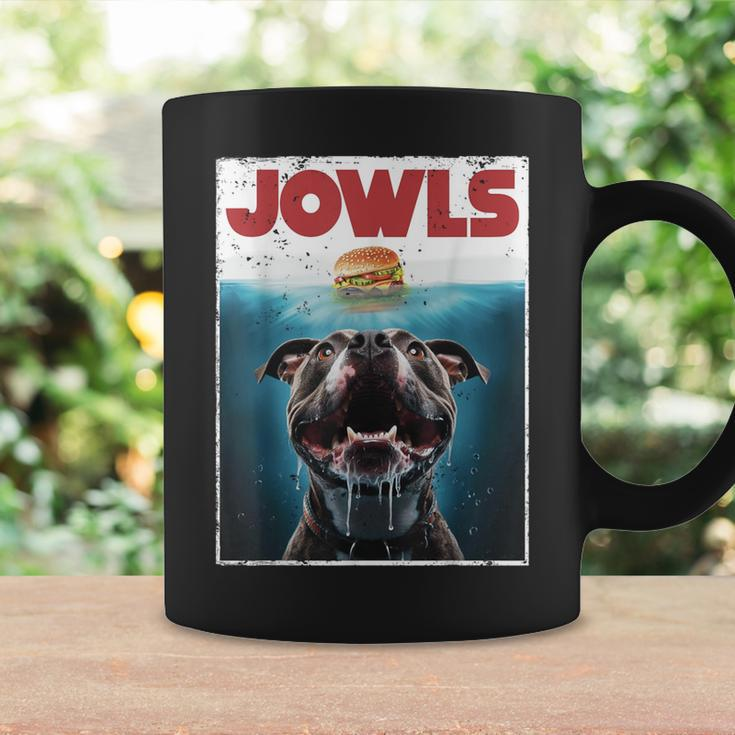 Pittie Pitbull Pit Bull Jowls Burger Bully Dog Mom Coffee Mug Gifts ideas