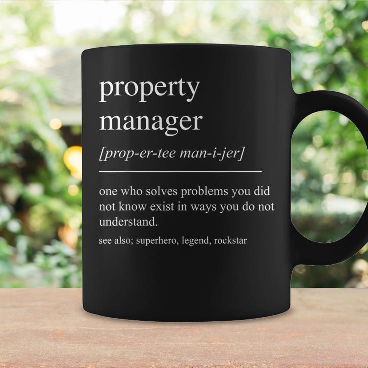 Property Manager Definition Women Coffee Mug Gifts ideas