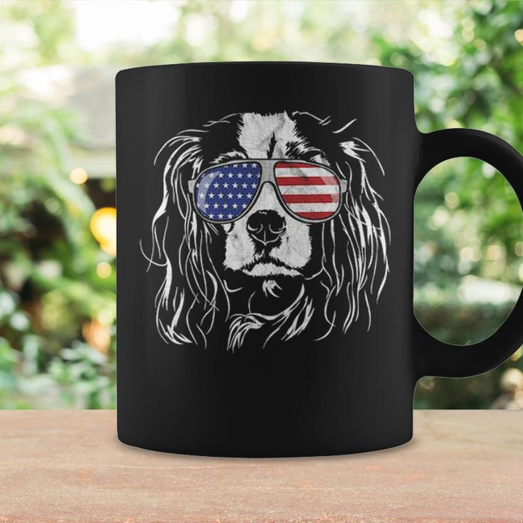 Proud Cavalier King Charles Spaniel Patriotic Dog Coffee Mug Gifts ideas