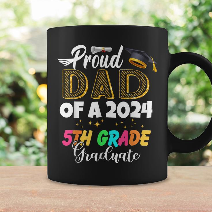 Proud Dad Of A Class Of 2024 5Th Grade Graduate Coffee Mug Gifts ideas
