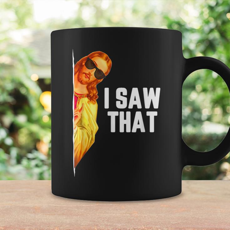 Quote Jesus Meme I Saw That Christian God Mens Coffee Mug Gifts ideas