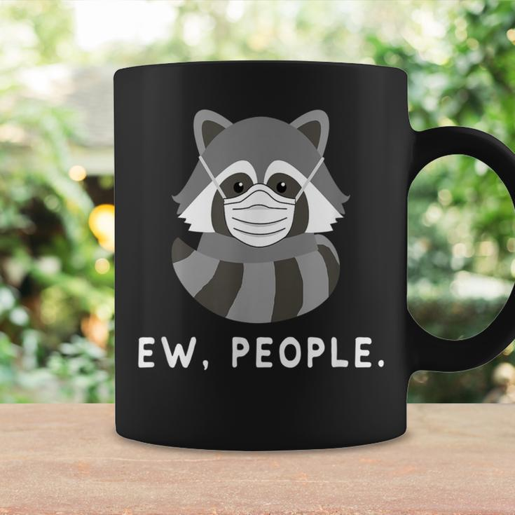 Raccoon Ew People Raccoon Wearing A Face Mask Coffee Mug Gifts ideas