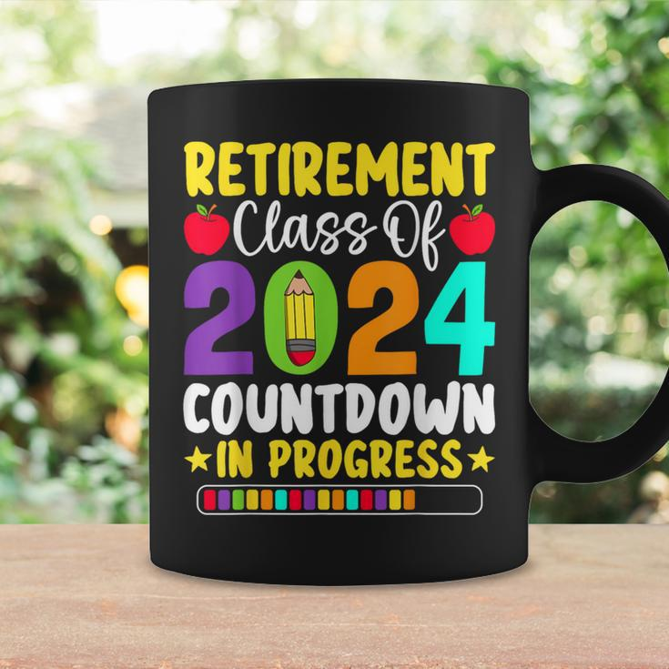 Retirement Class Of 2024 Countdown In Progress Teacher Coffee Mug Gifts ideas
